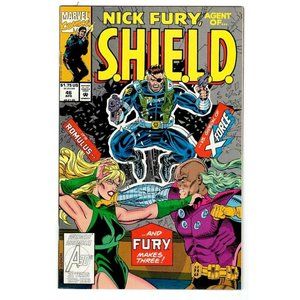 Comic Book Marvel Comics Nick Fury Agent Of Shield #46 Collectible